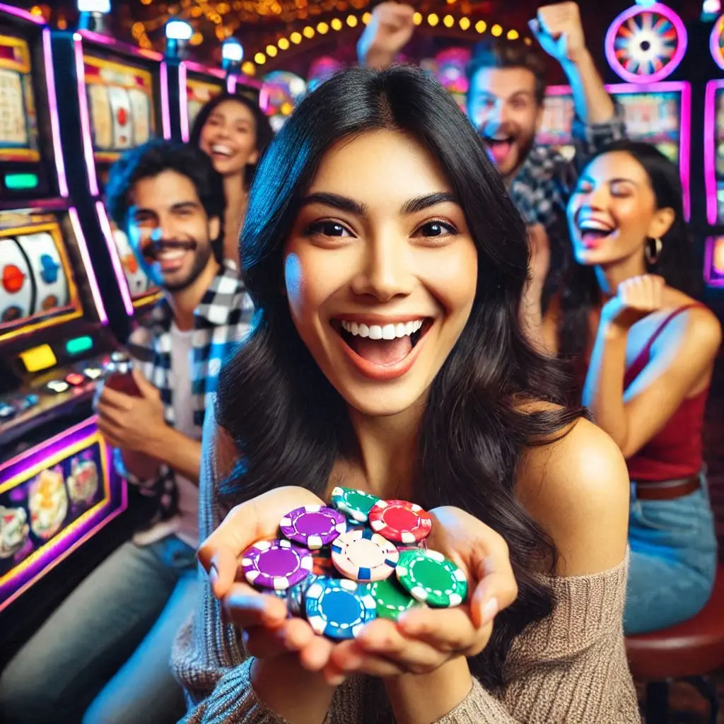 un homme avec un bonus dans ses mains à un POKERSTARS CASINO